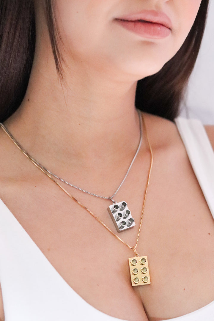 Building Block Necklace