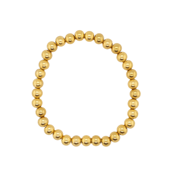 Gold Beaded Bracelet