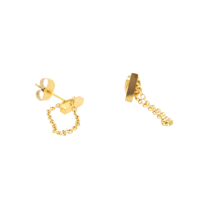 Gold Chain Earrings 