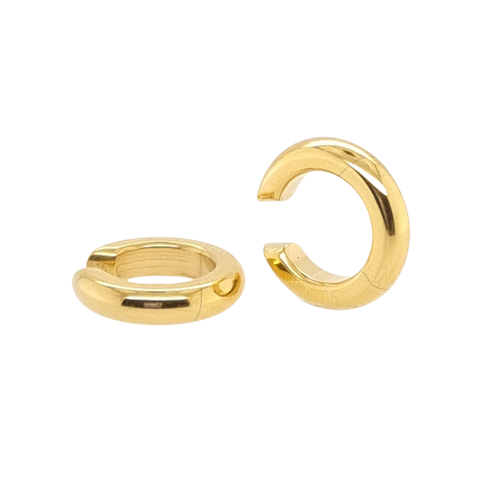 Gold Plated Small Cuff Earrings